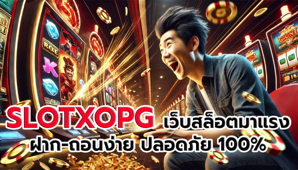 SLOTXOPG เว็บสล็อตมาแรง ฝาก-ถอนง่าย ปลอดภัย 100%